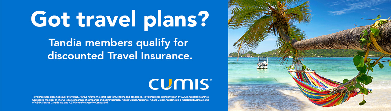 Tandia Travel Insurance - Save big!